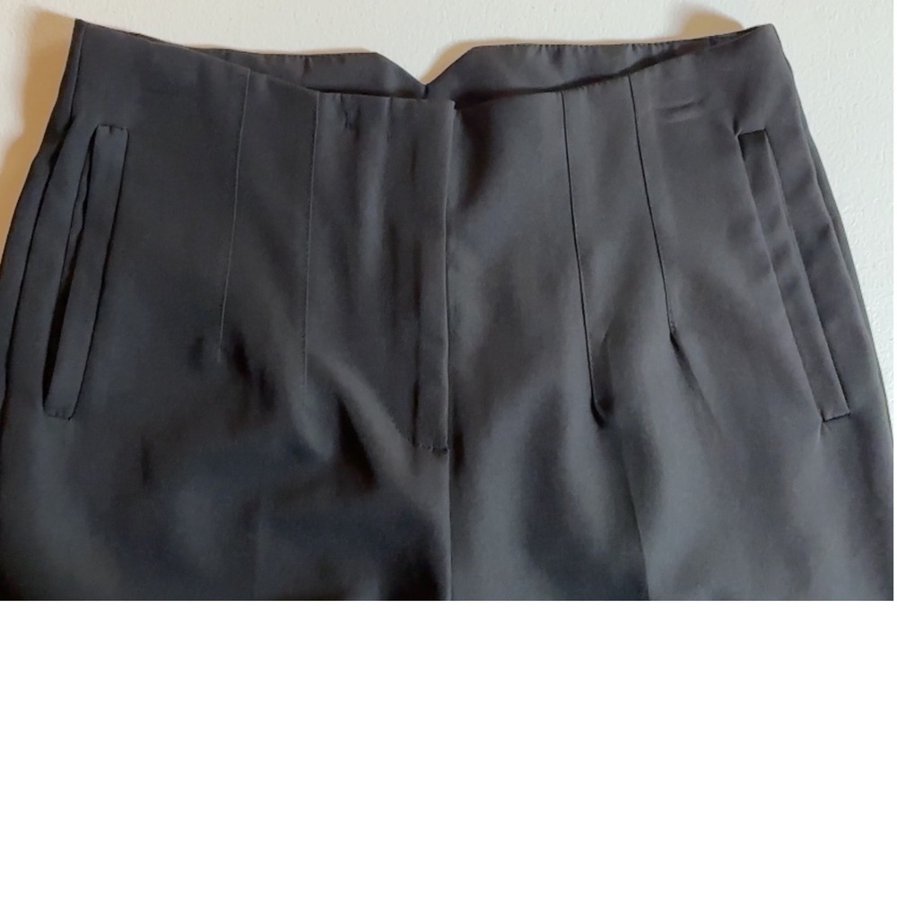 Womens Black Dress Pants Size L‎ Classic Career Office Business Casual Trousers - Picture 12 of 13